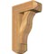 Ekena Millwork Funston Craftsman Rough Sawn Bracket w/ Offset Brace, Western Red Cedar, 6"W x 14"D x 22"H BKT0604X14X22FST04RWR - alternate 1